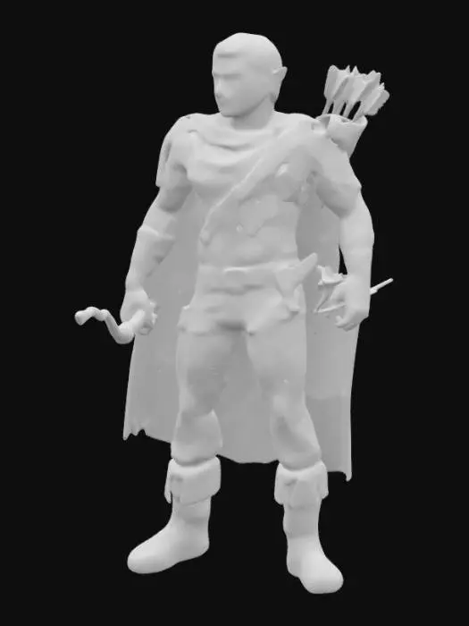 3D model for Elven Ranger