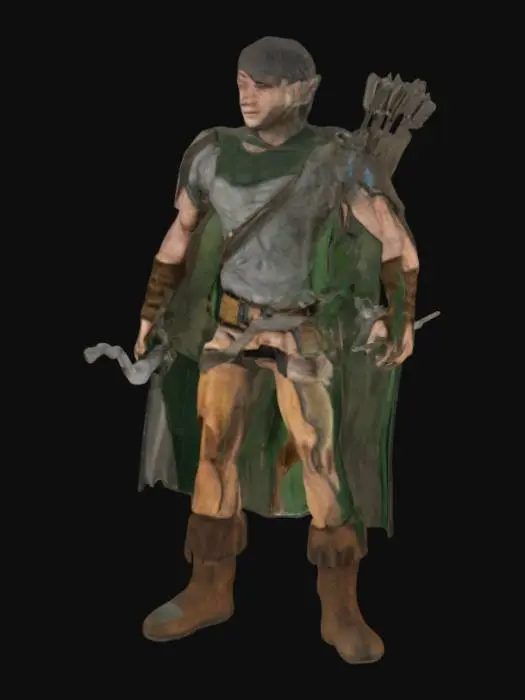 3D model for Elven Ranger
