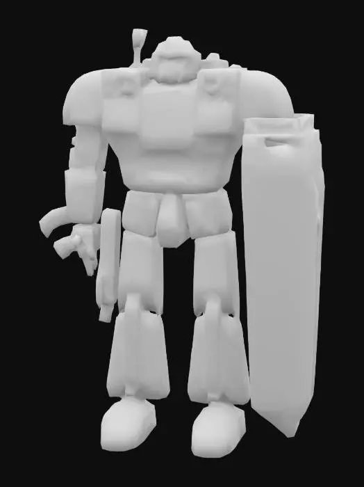 3D model for Steel Guardian