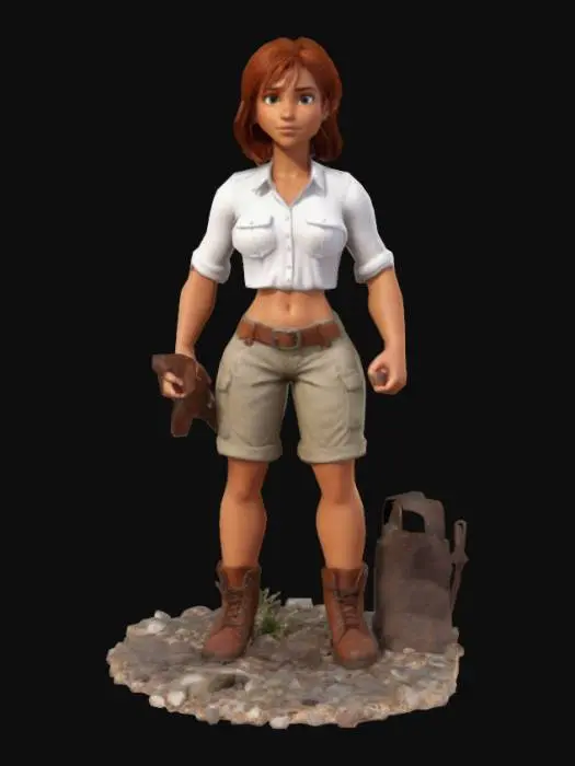 3D model for Explorer in the Wild