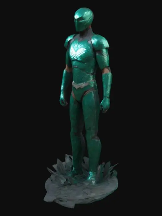 3D model for Hero on Crystal Platform, #emblem#