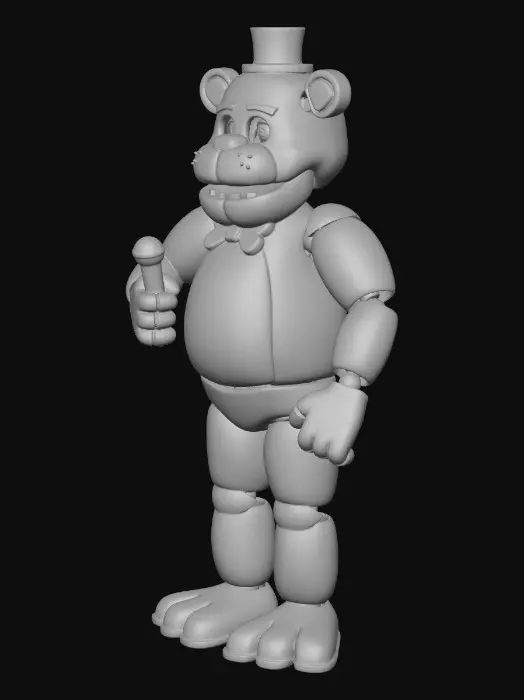 3D model for Freddy Fazbear