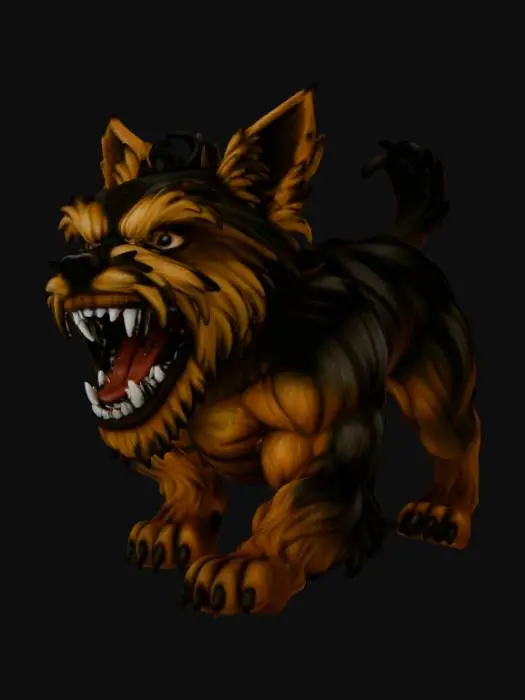 3D model for Ferocious Pup