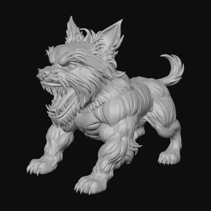 3D model for Ferocious Pup