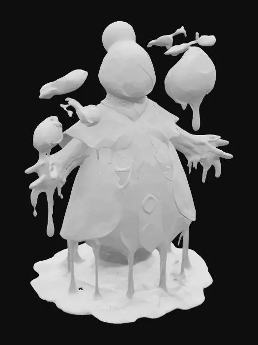 3D model for Ethereal Ooze Mage