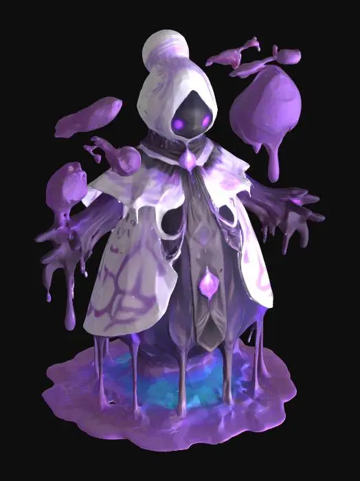 3D model for Ethereal Ooze Mage