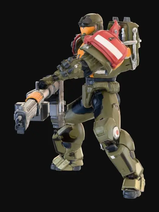 3D model for Jorge, Halo Reach