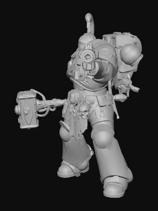 3D model for WH40K WhiteScar Air Assault