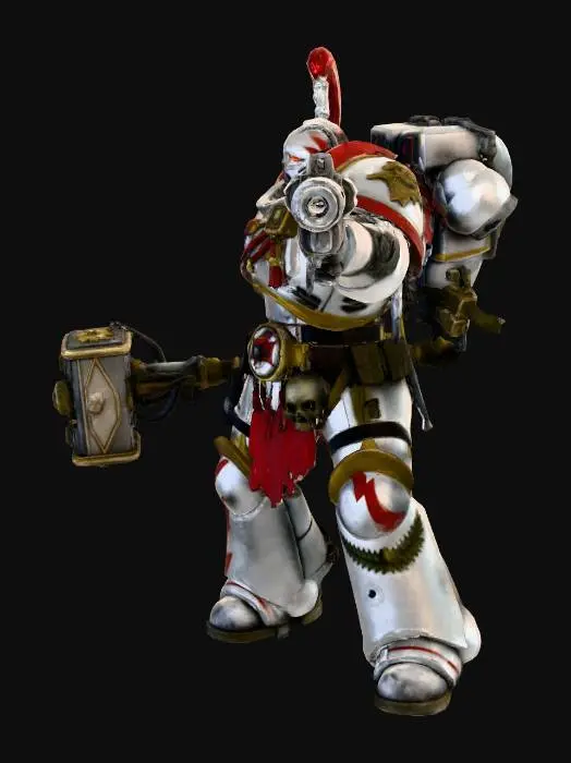 3D model for WH40K WhiteScar Air Assault