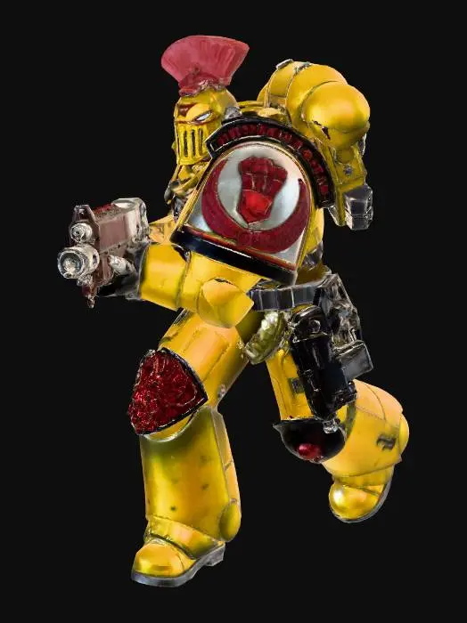 3D model for WH40K ImperialFist Soldier