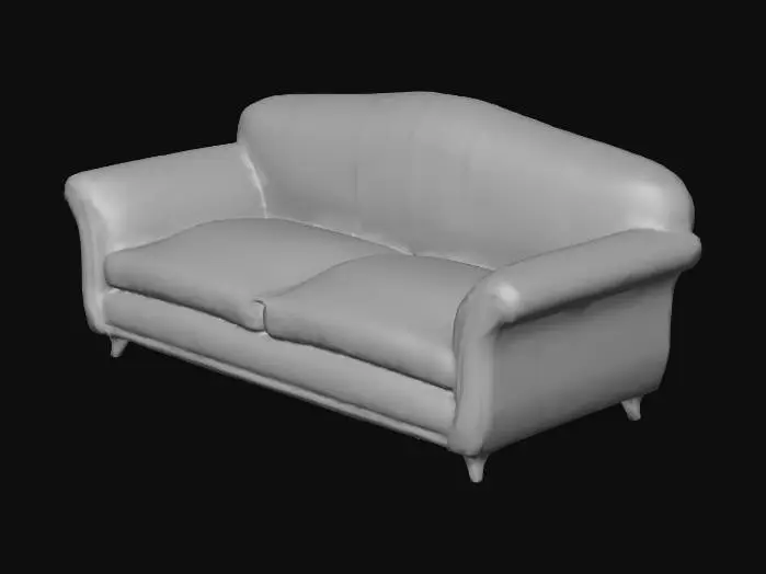 3D model for Grimy Sofa