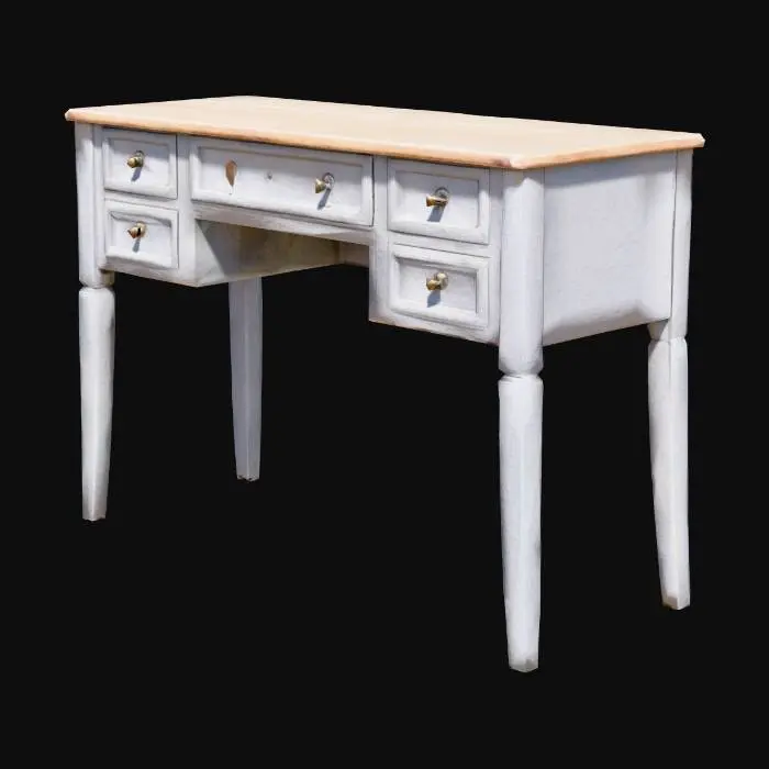 3D model for Woodland Gray Desk