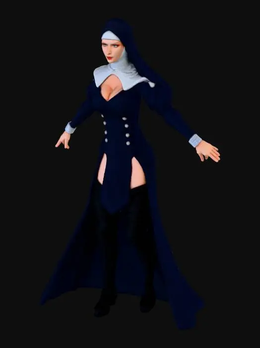 3D model for Warrior Nun