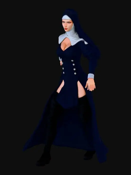 3D model for Warrior Nun