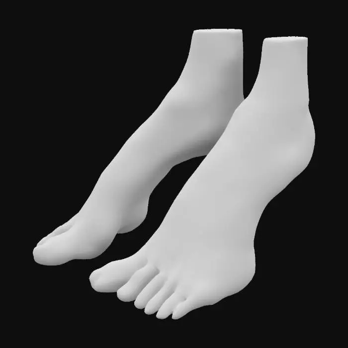 3D model for Barefoot Elegance