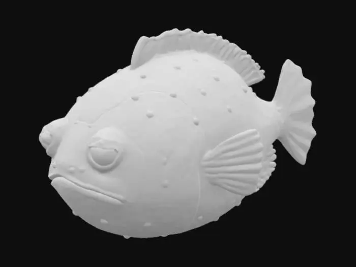 3D model for Fahaka pufferfish a.k.a "Tetraodontiformes"