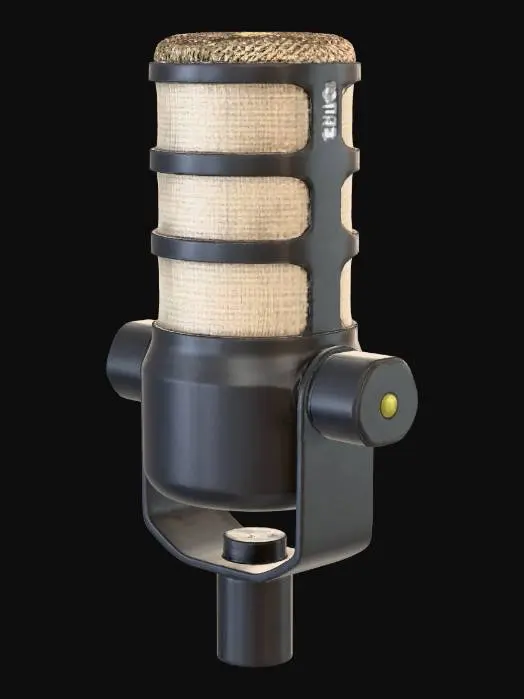 3D model for Microphone Majesty