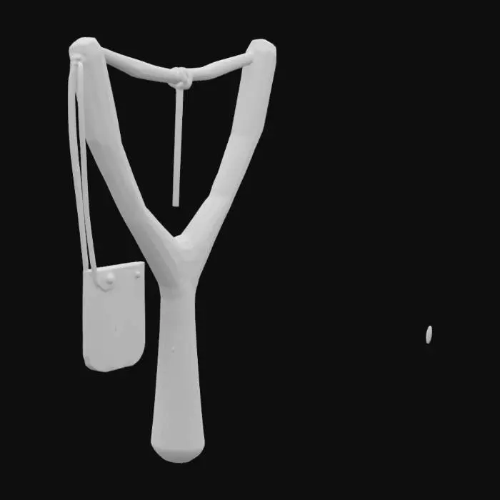 3D model for wooden slingshot 