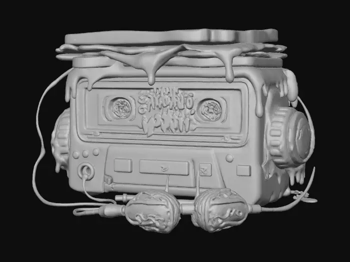 3D model for Sandwich Groove Player