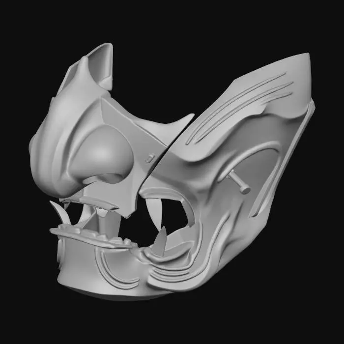 3D model for Crimson Mask