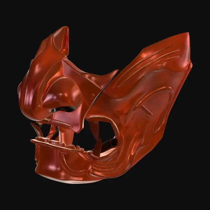 3D model for Crimson Mask