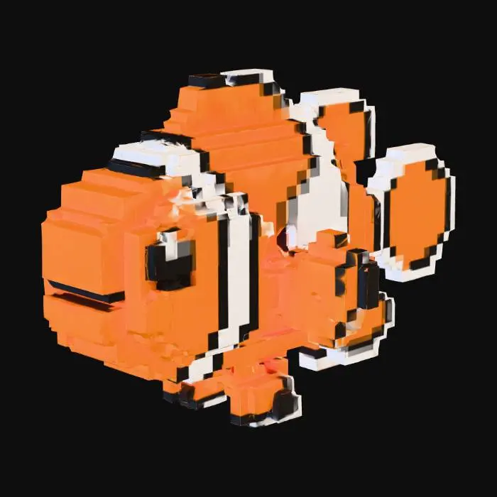 3D model for clownfish
