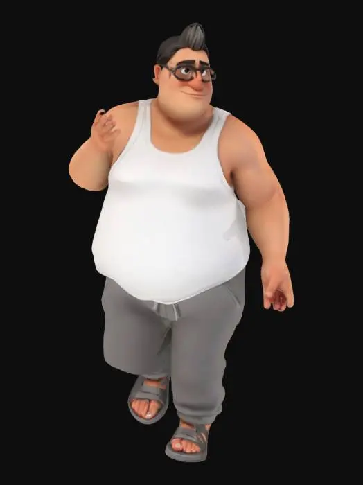 3D model for The Gentle Giant.