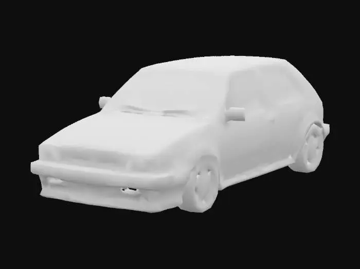3D model for Volkswagen Golf GTI - Mk2