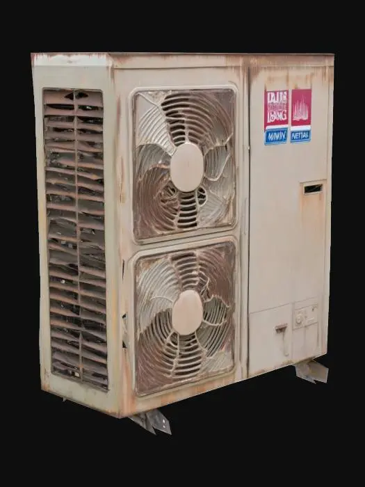 3D model for Industrial Air Conditioner