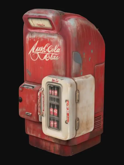 3D model for Nuka-Cola Machine