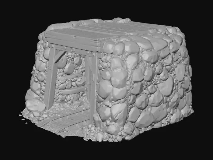 3D model for Hidden Passageway