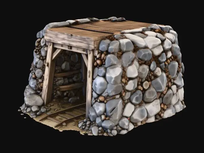 3D model for Hidden Passageway