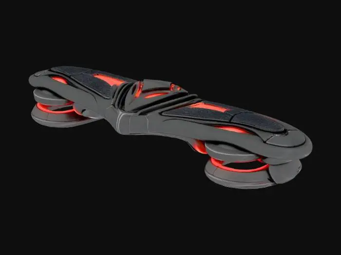 3D model for Stealth Glideboard