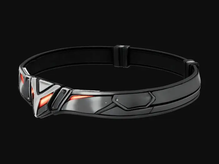 3D model for Techno Warrior Belt