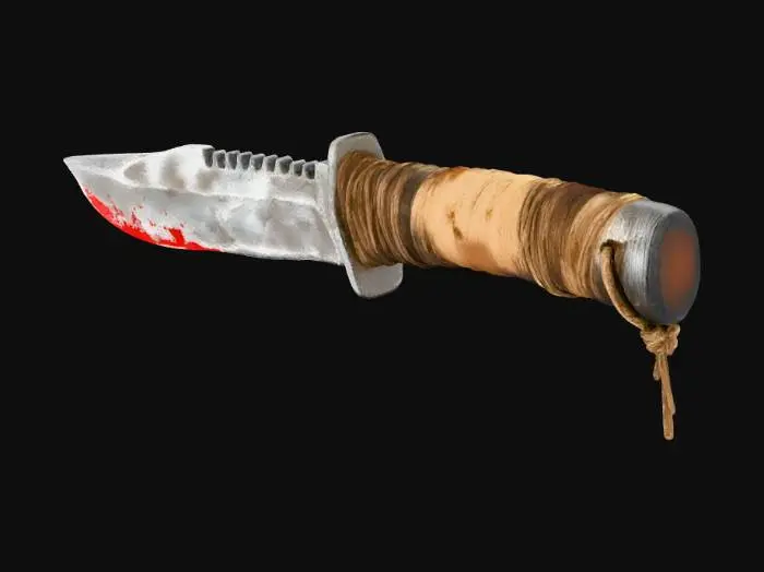 3D model for knife