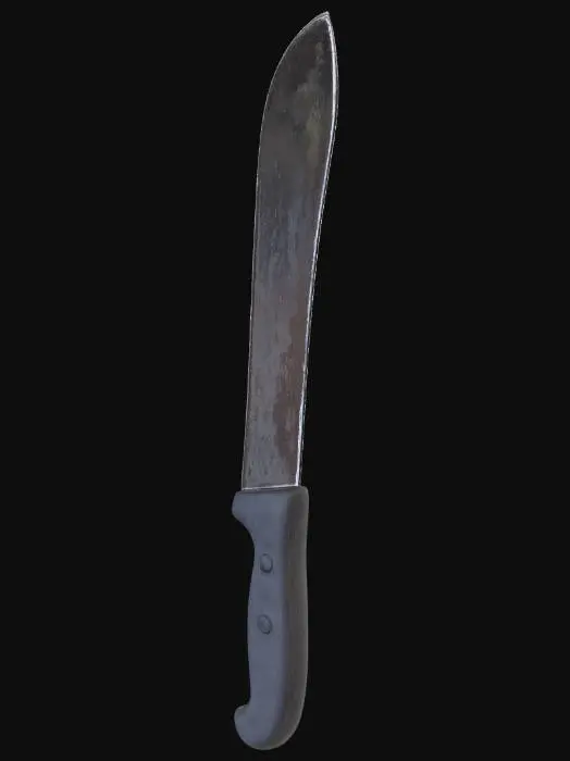 3D model for Machete Silhouette
