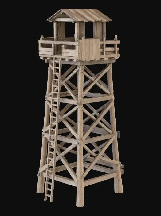 3D model for watchtower