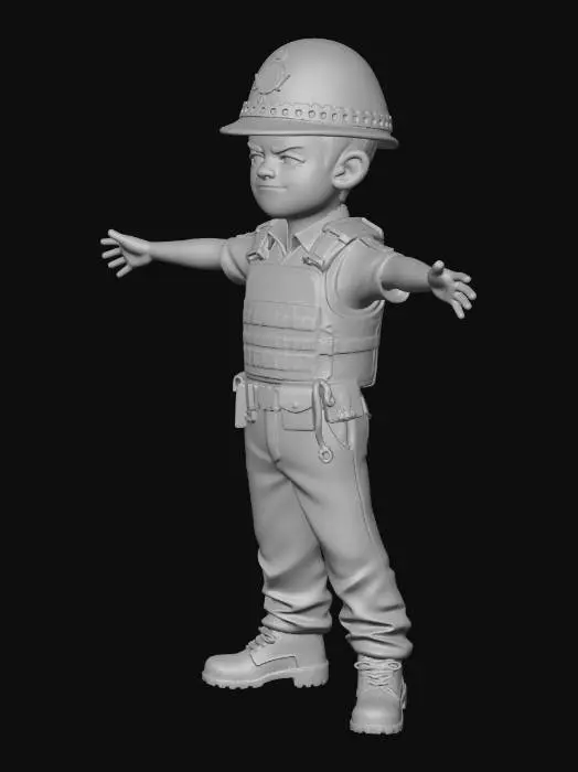 3D model for cop