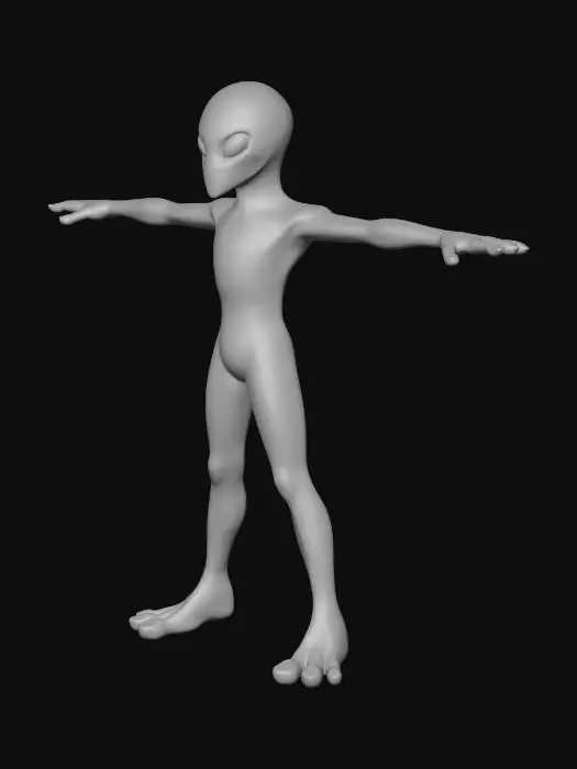 3D model for Alien Encounter