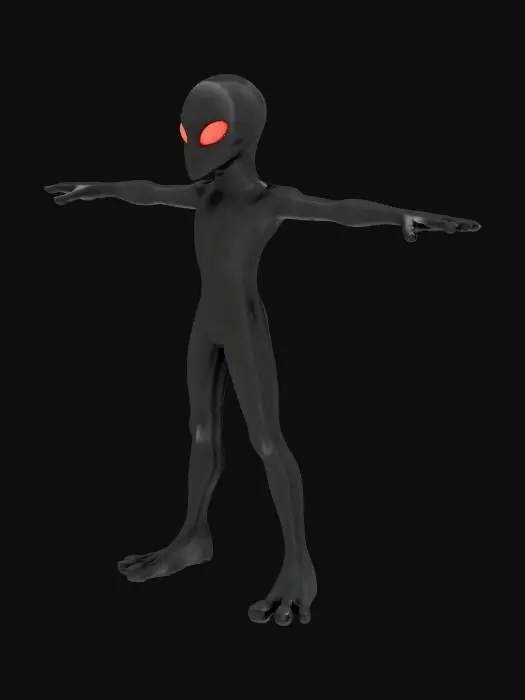 3D model for Alien Encounter