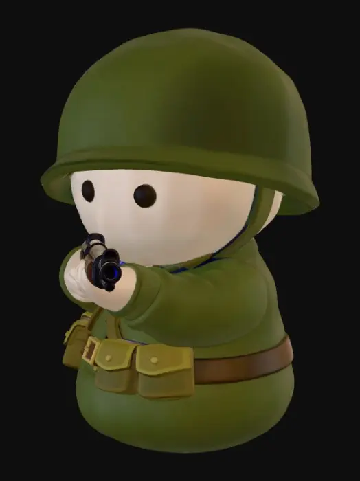 3D model for Tiny Rifleman