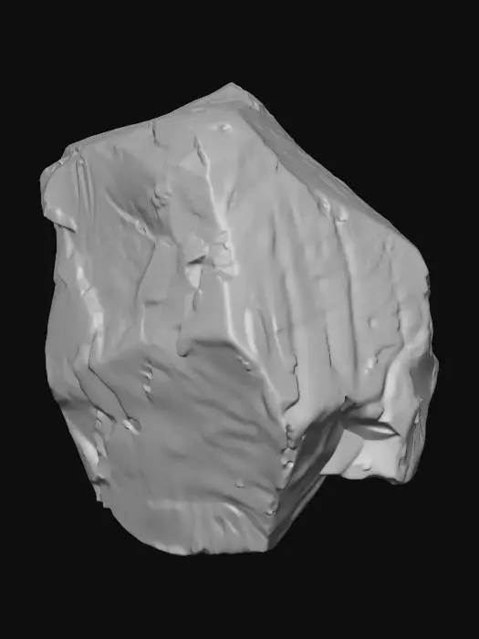 3D model for Lichen Rock