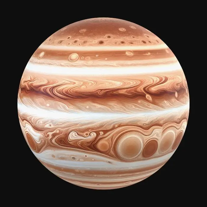 3D model for Jupiter's Swirl