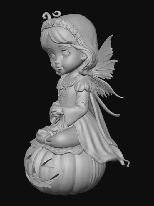 3D model for Moonlit Gothic Fairy