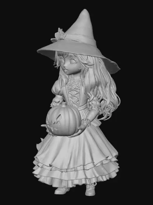 3D model for Moonlit Witchling