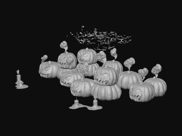 3D model for Halloween Night Frights #Halloween2025#