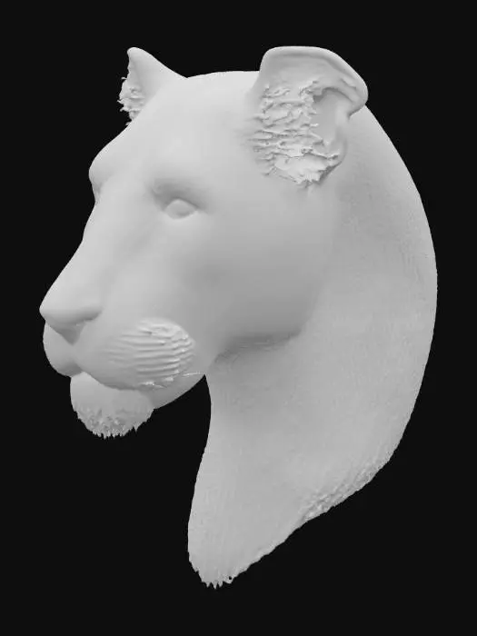 3D model for Majestic Feline Profile