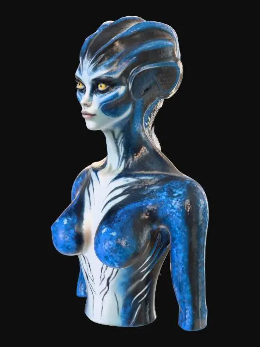 3D model for Frostbound Siren