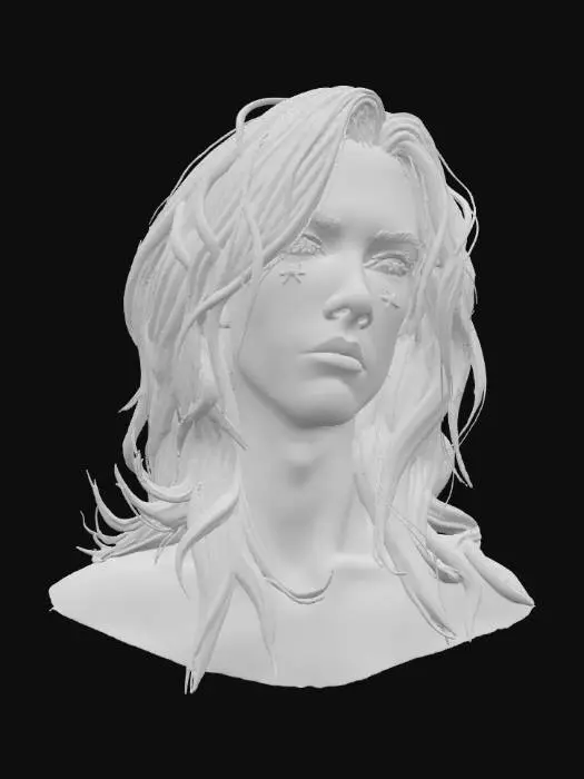 3D model for Ethereal Muse