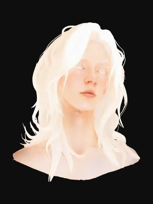 3D model for Ethereal Muse